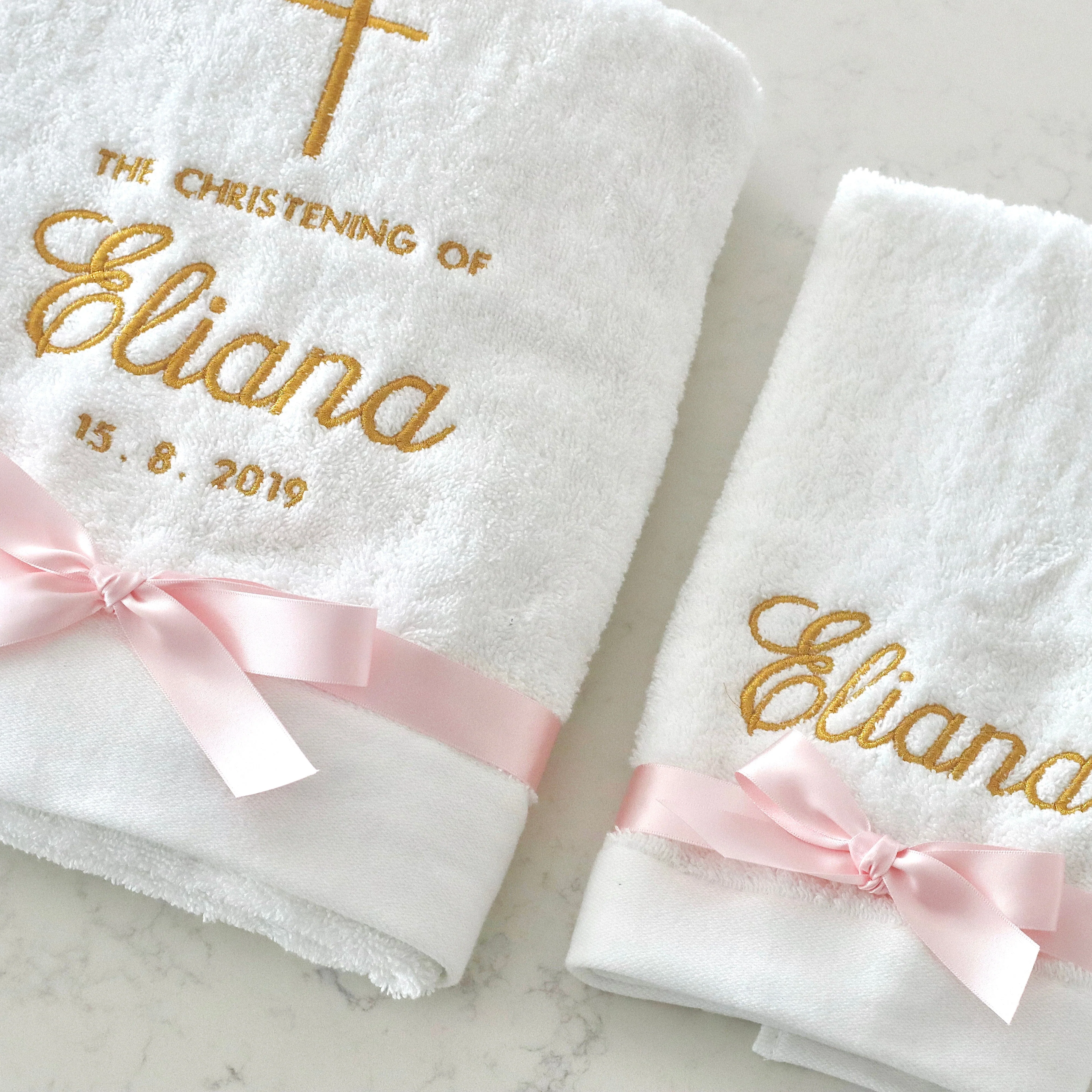 Embroidered Bath Towel - Image 3